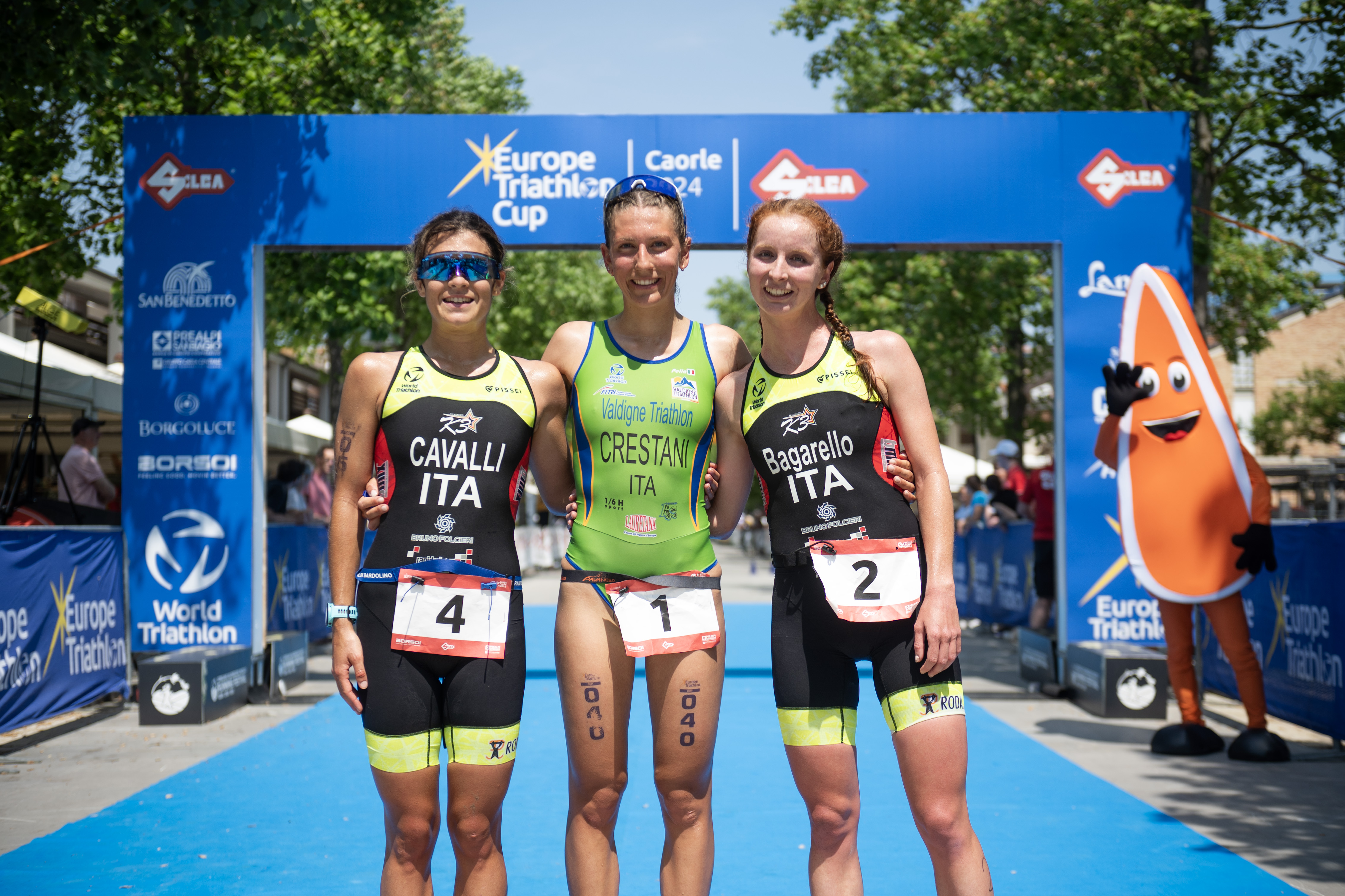 Nel Triathlon Sprint vincono Francesca Crestani e Marco Lorenzon 