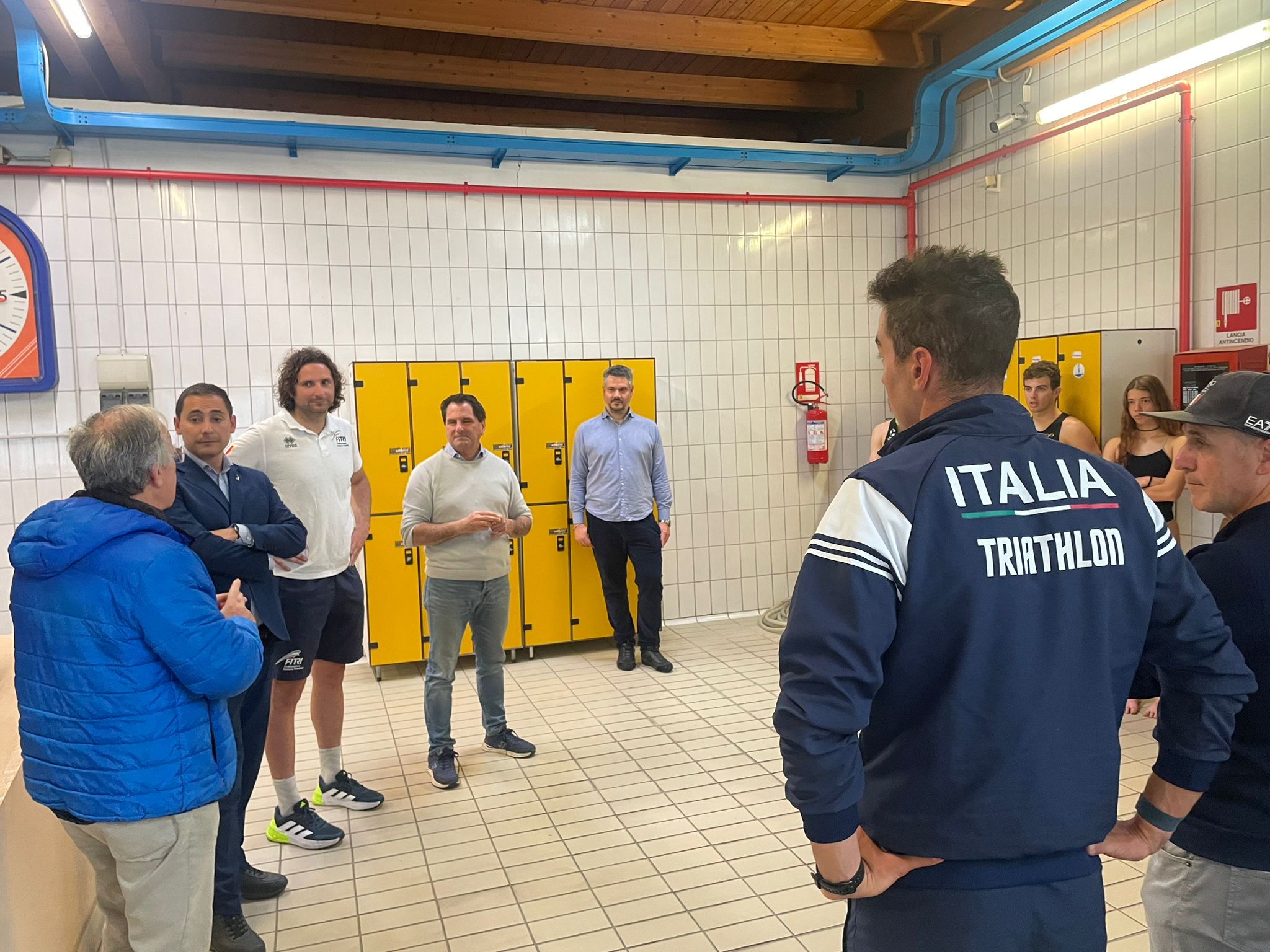 L’Assessore allo Sport della Regione Piemonte, Fabrizio Ricca, in visita al CTS di Torino