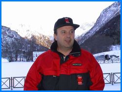 Il Sindaco di Brusson, Elso Gerandin e la ''sfida'' del Mondiale di Winter Triat