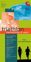 1° Triathlon Internazionale di Napoli, il prossimo 8 giugno