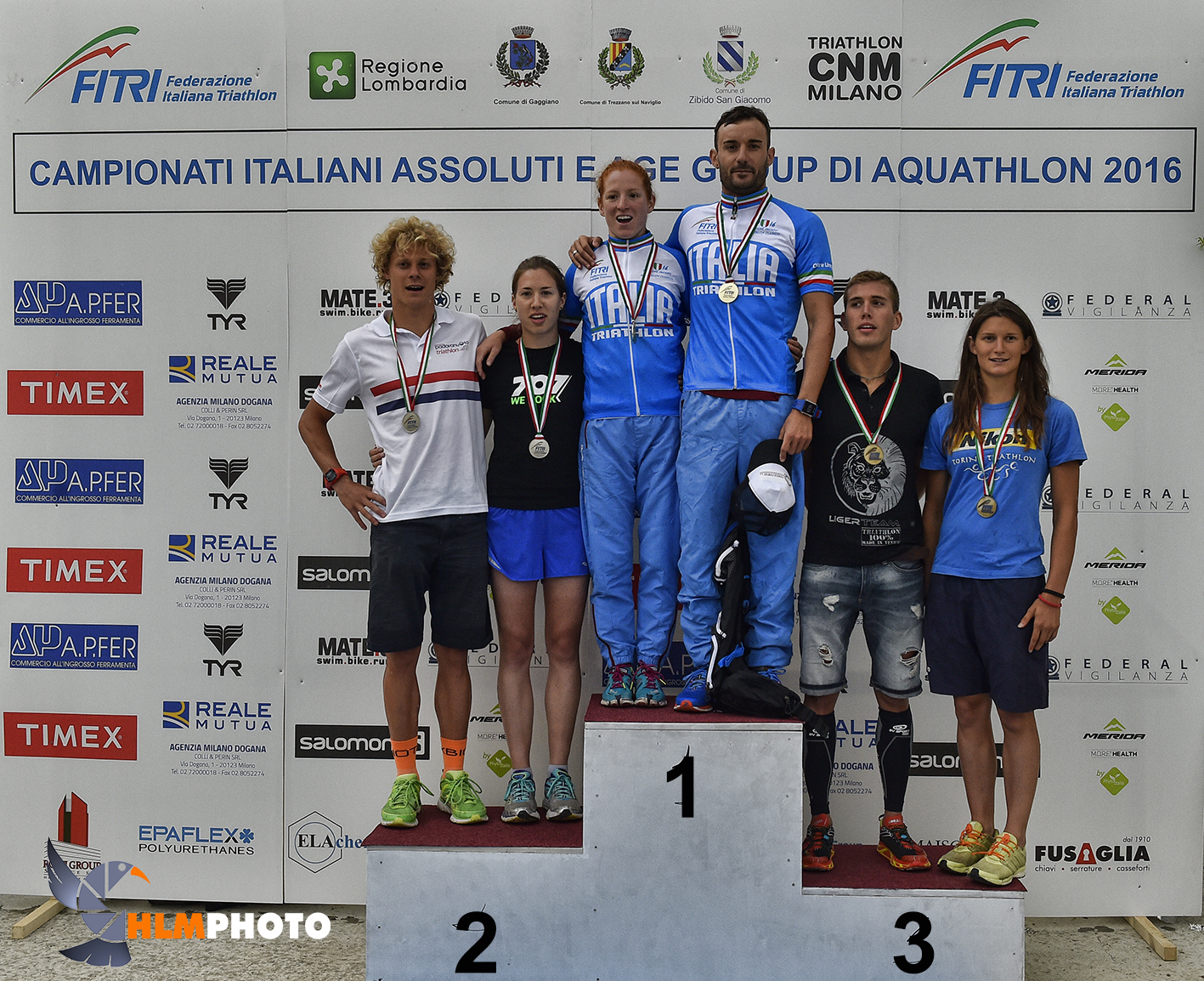 Triacolori di Aquathlon: Andrea Secchiero e Annamaria Mazzetti i Campioni 2016