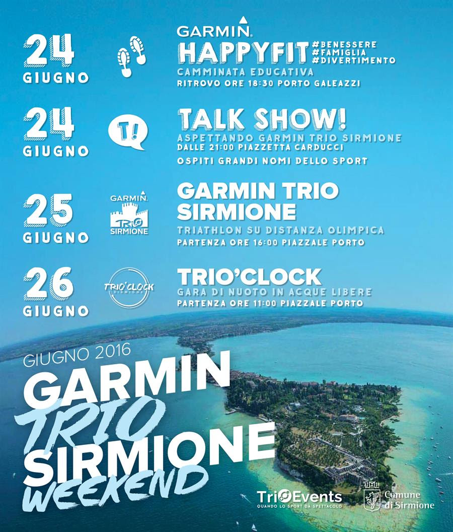 Garmin TrioSirmione Weekend!