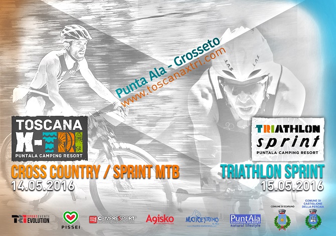 Triathlon PuntAla Off & Road, oggi chiudono le iscrizioni allo Sprint Mtb. 400 gli atleti ai nastri di partenza nel weekend!