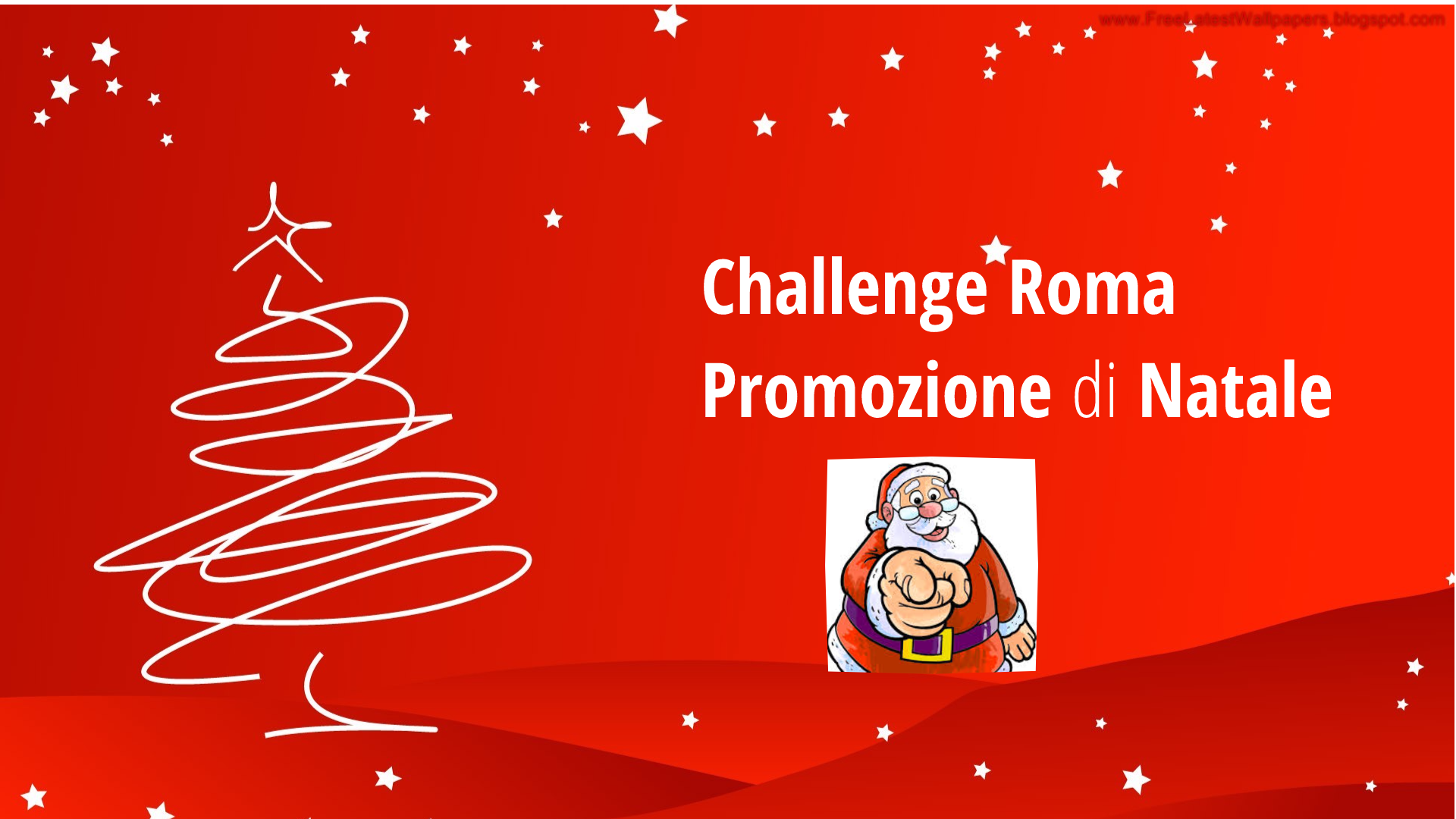 Tutto sul Challenge di Roma, le promozioni natalizie e tanto altro