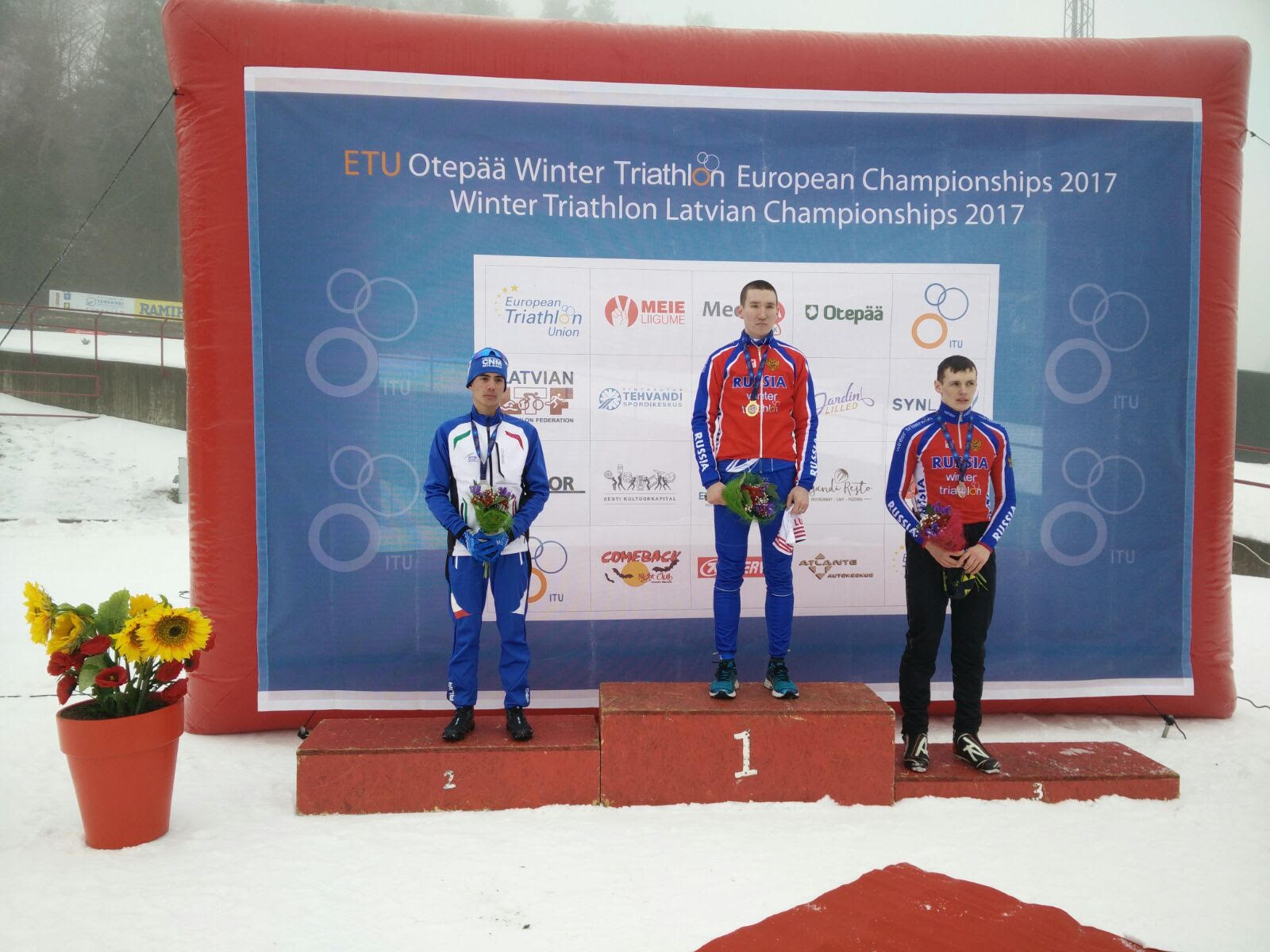 Ingrilli podio Europei Winter 2017