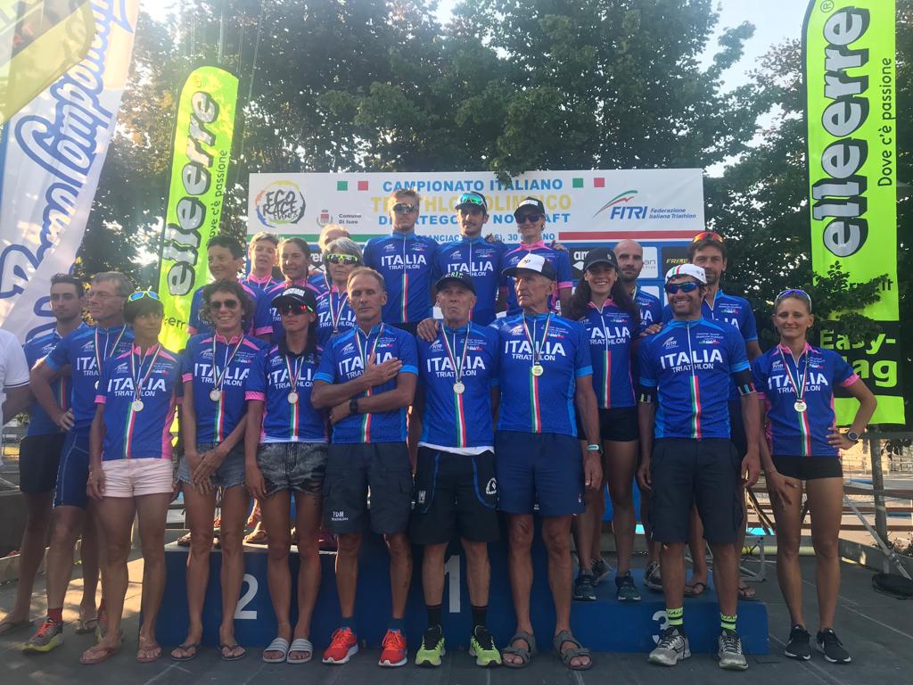 Tutti i vincitori del Triathlon Olimpico Age Group di Iseo