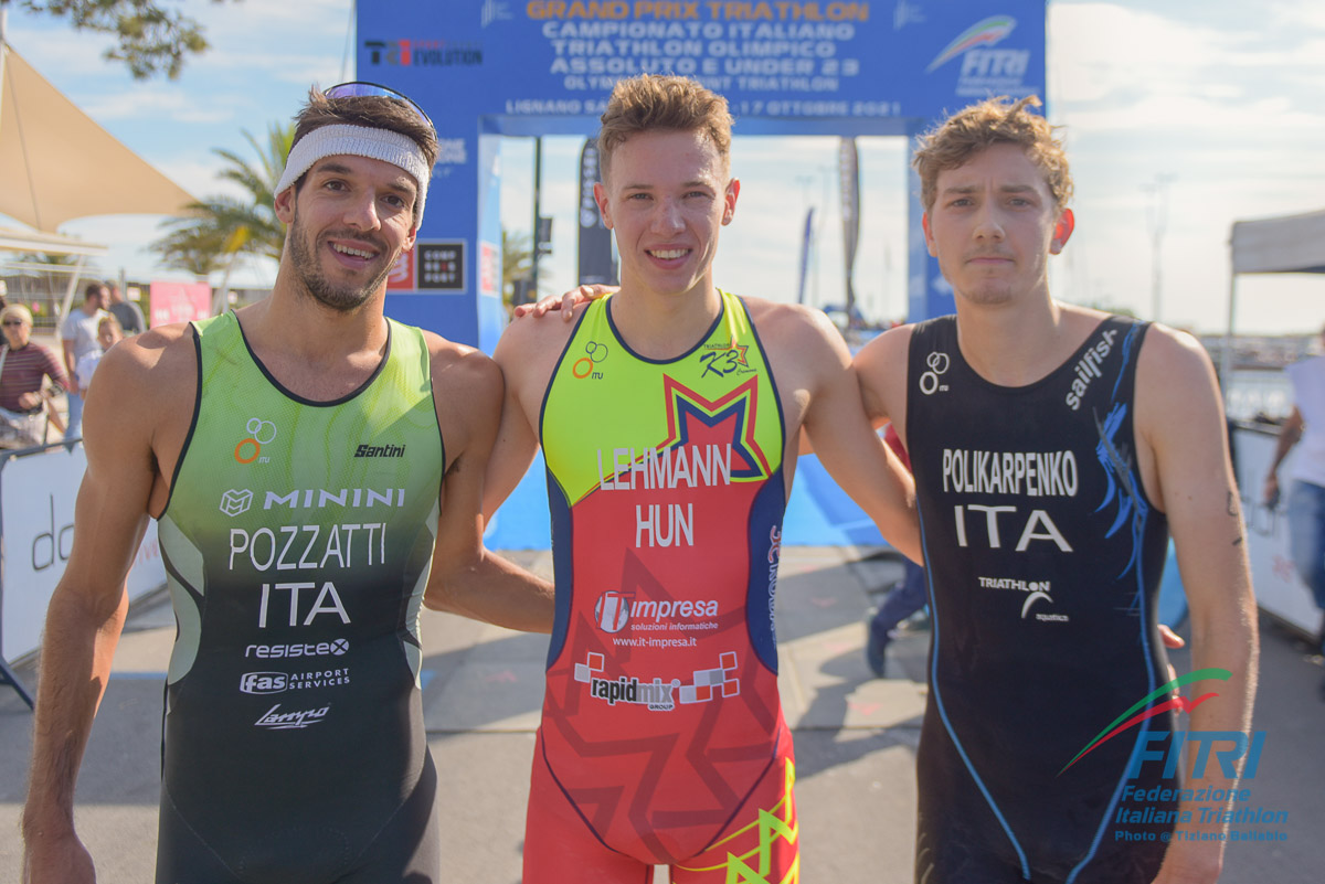 Grand Prix Triathlon Lignano: Lehmann e Prestia a segno 