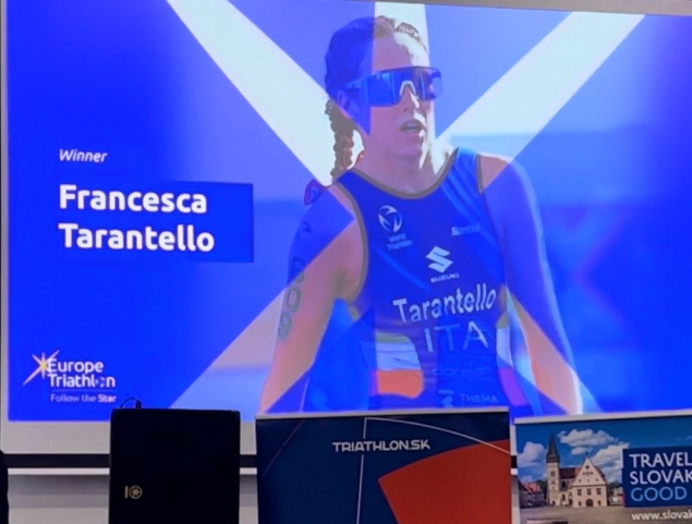 Francesca Tarantello migliore paratriatleta europea