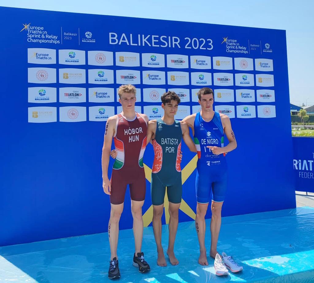 Finali Junior Europe Triathlon Championships Euan De Nigro è bronzo a Balikesir. Espuna 6° e Badini Confalonieri 8^