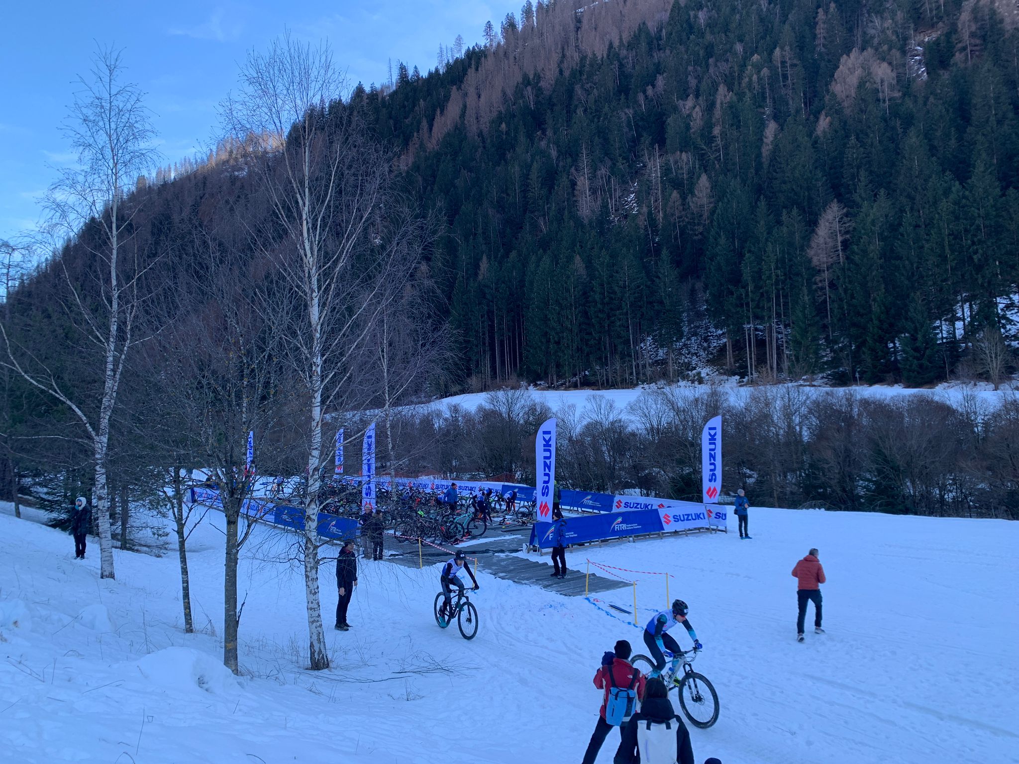 Start list di Valbondione, finale del Suzuki Winter Triathlon Circuit