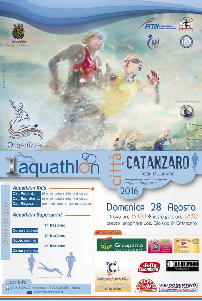 locandina Aquathlon CZ