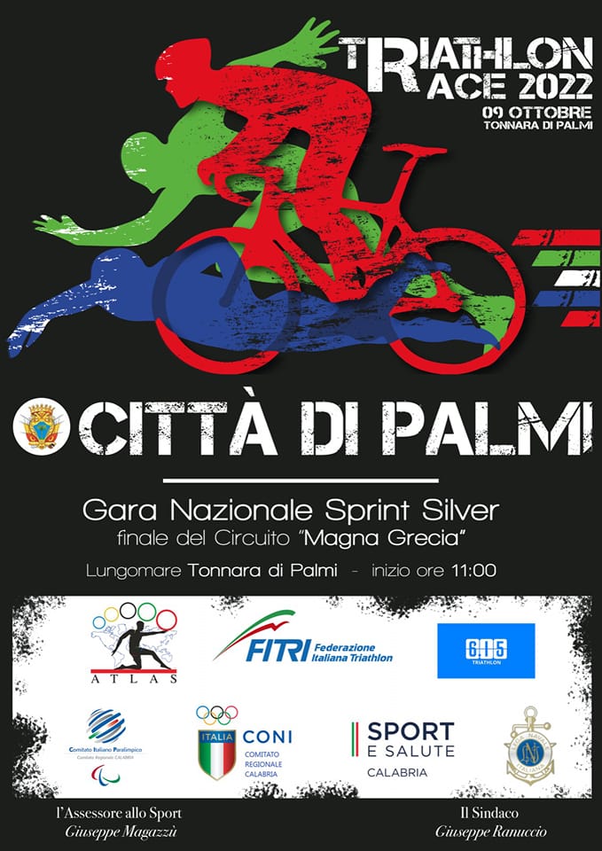 TRIATHLON RACE CITTA’ DI PALMI. STARTING LIST E BRIEFING TECNICO