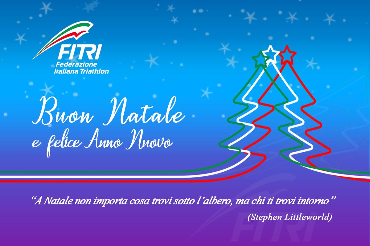 La Federazione Italiana Triathlon augura a tutti Buone Feste e un felice Anno Nuovo!