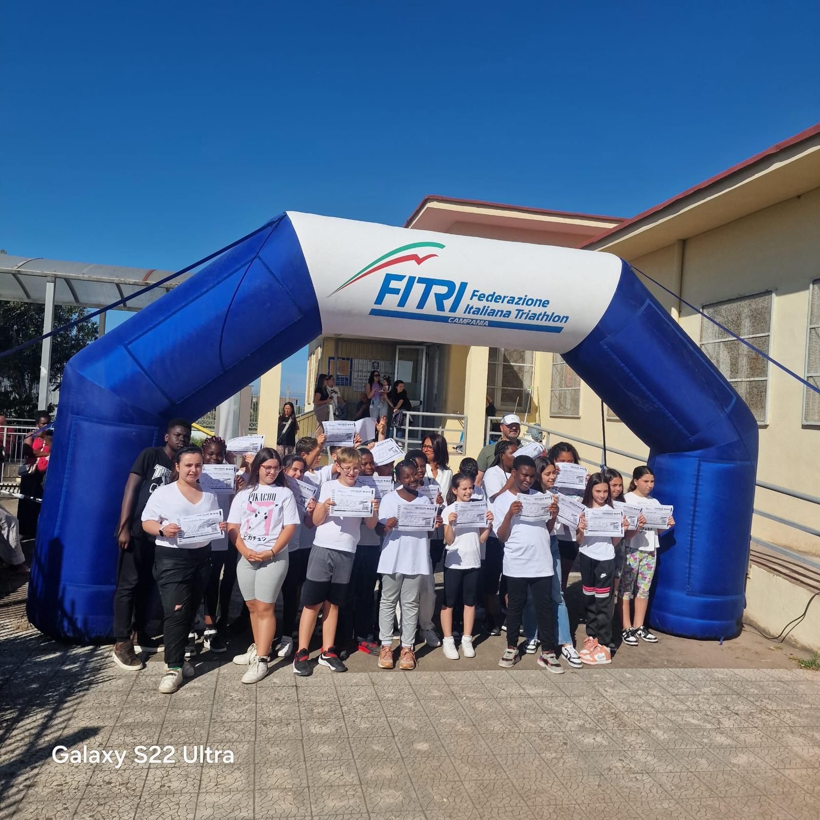 Il Triathlon Entra a Scuola: Un Successo per la Promozione Sportiva tra i Giovani