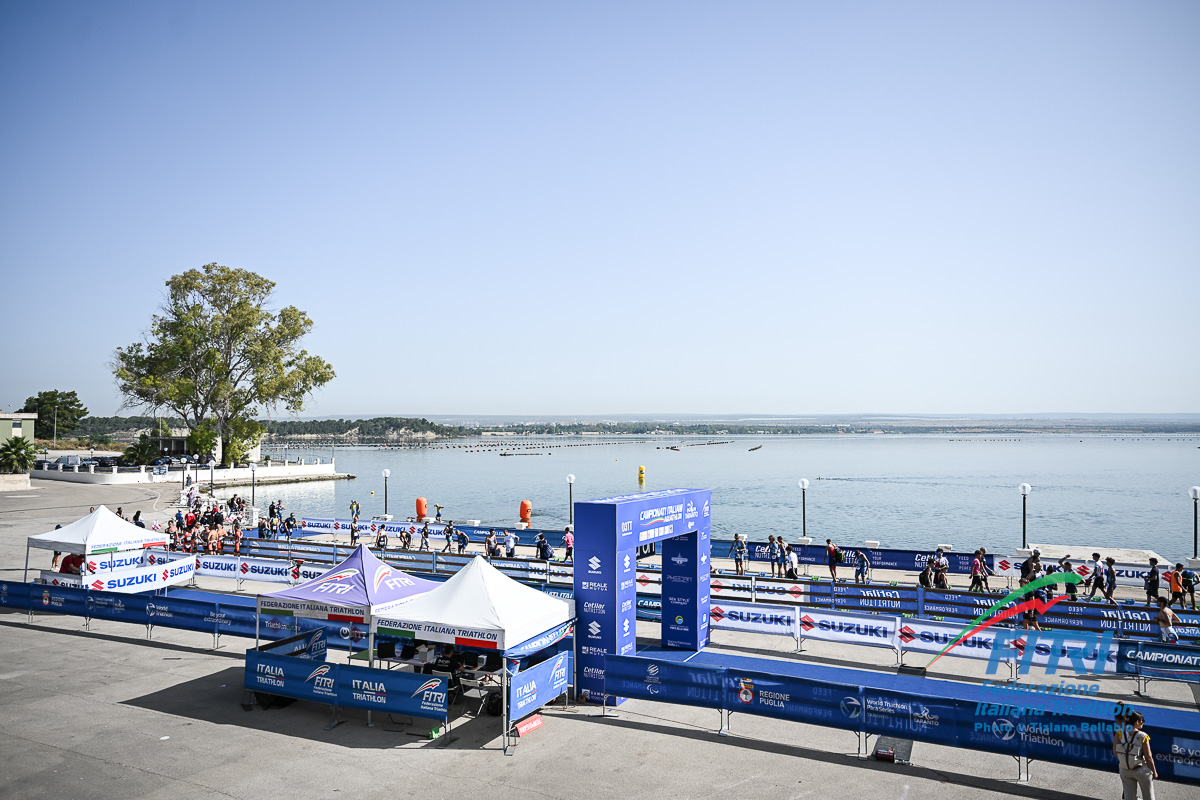 Campionati Italiani di Aquathlon 2025: Buoni Risultati per gli Atleti Campani a Taranto