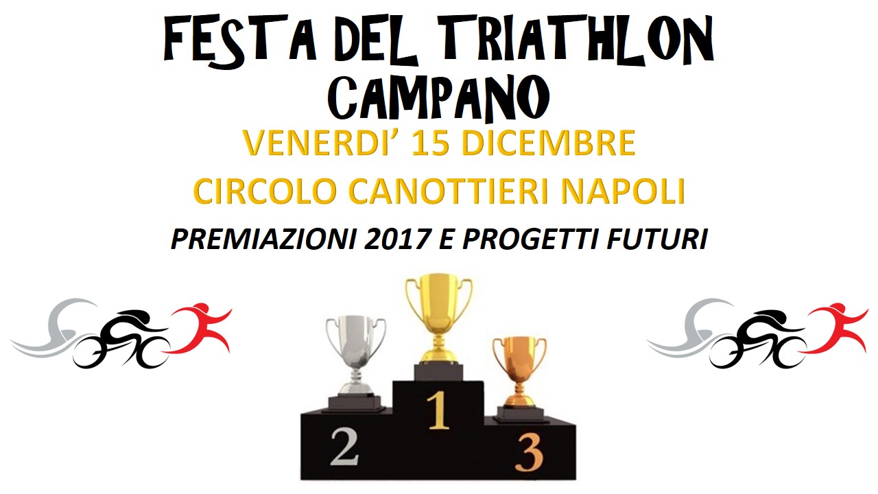 FESTA DEL TRIATHLON CAMPANO - VENERDI' 15 DICEMBRE - CCN