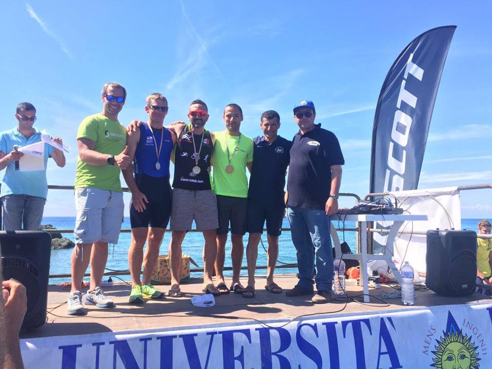 FORIO: ROZZA E CALVINO CAMPIONI REGIONALI ASSOLUTI DI TRIATHLON SPRINT