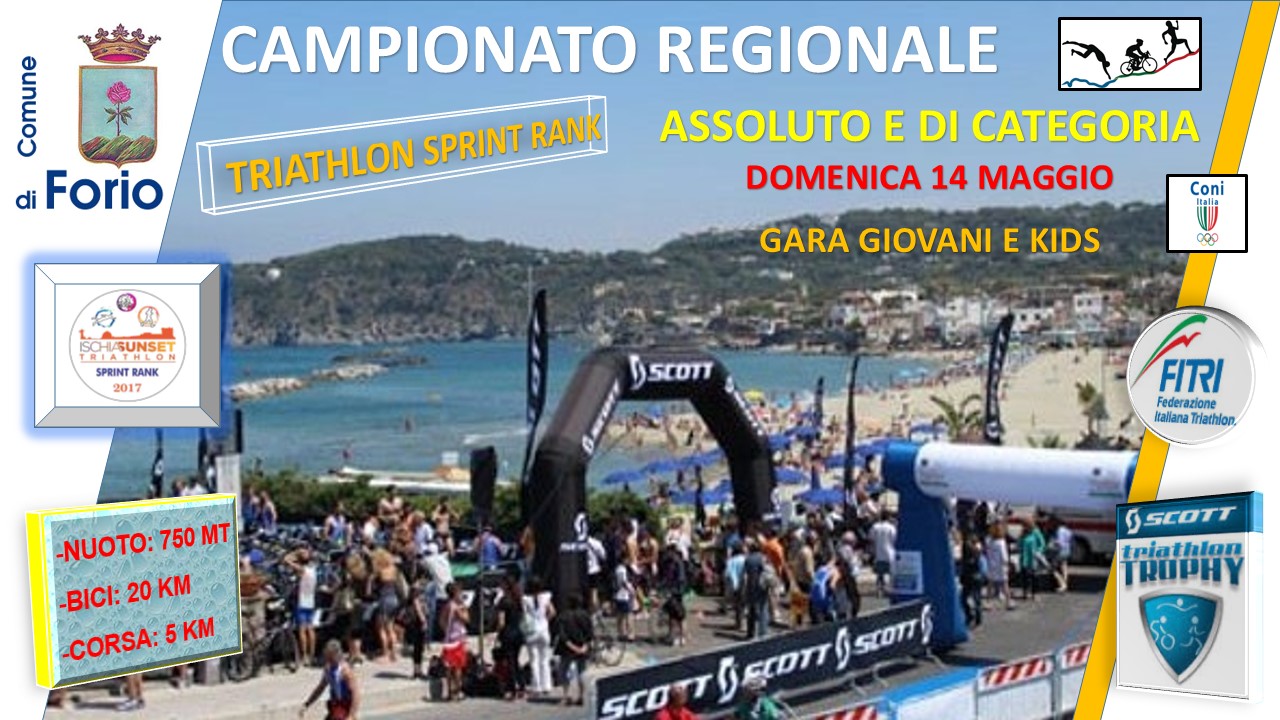 TUTTO PRONTO AD ISCHIA PER IL CAMPIONATO REGIONALE