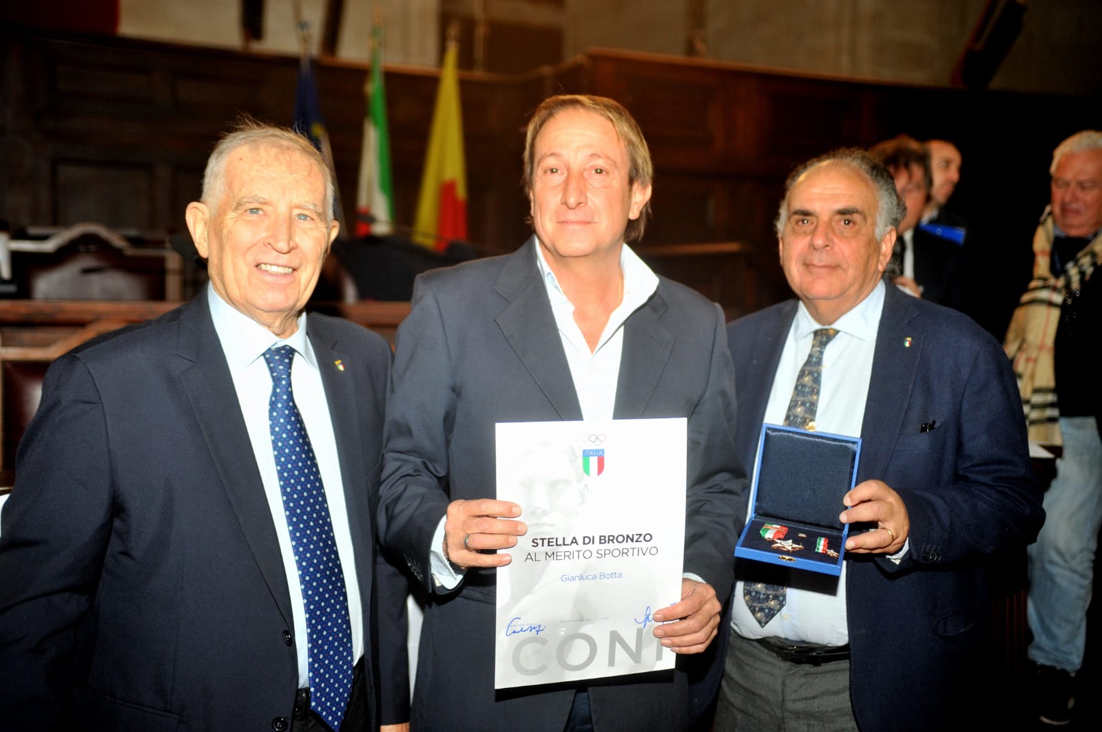 STELLA DI BRONZO AL MERITO SPORTIVO PER GIANLUCA BOTTA