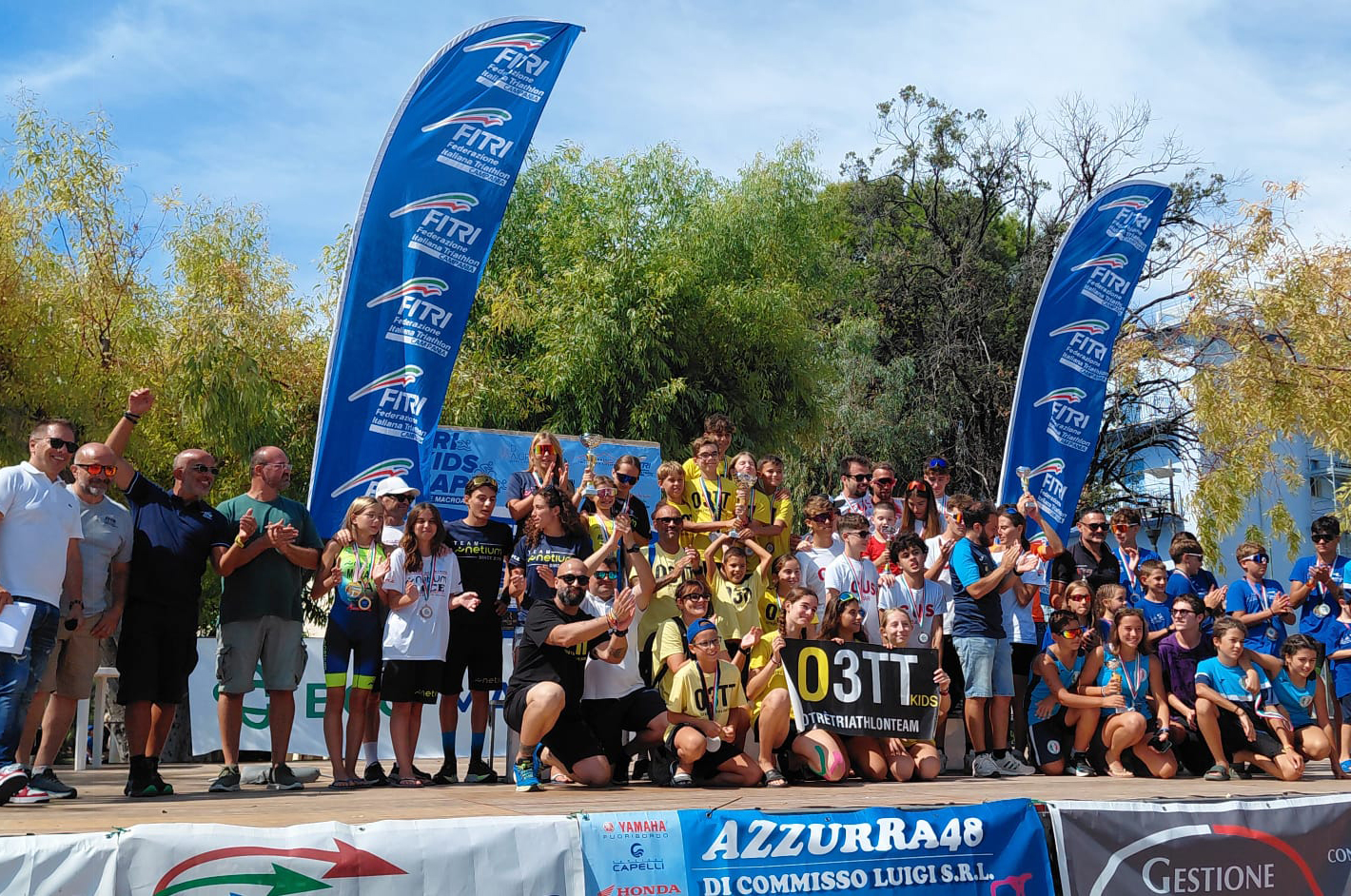 Sapri celebra il triathlon giovanile: giovani triathleti in gara per la finale del Circuito Macroarea Sud