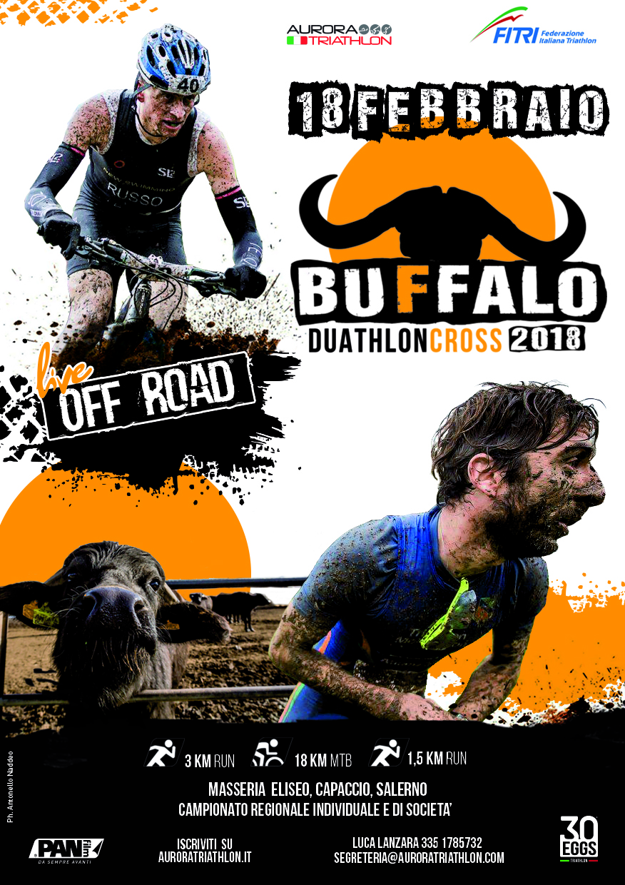 STAGIONE 2018 - SI PARTE COL BUFFALO DUATHLON MTB