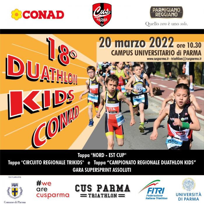 Il Duathlon Kids Conad è da record: 620 partecipanti e quasi 2300 presenze