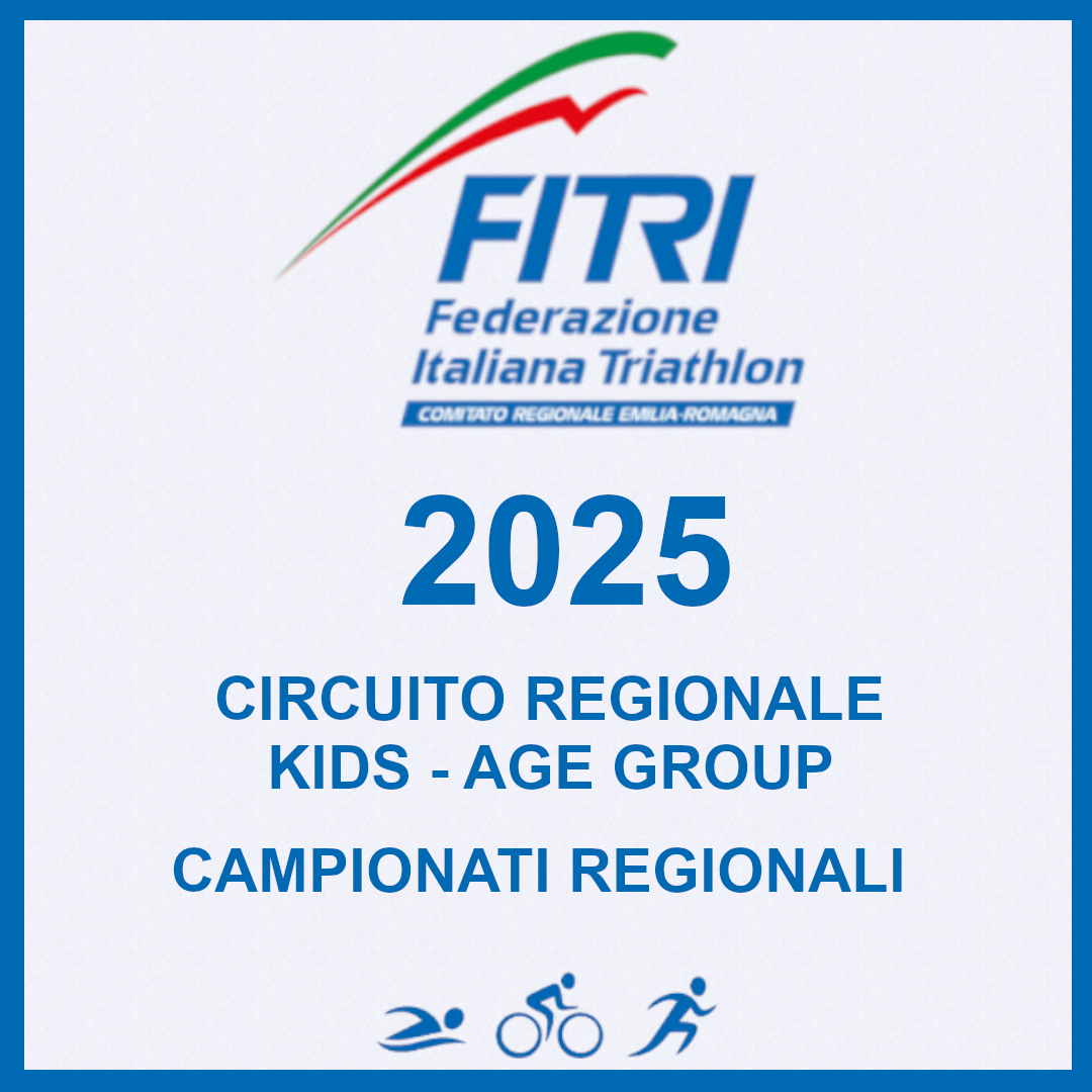 2025 - Calendario gare circuiti regionali e campionati regionali