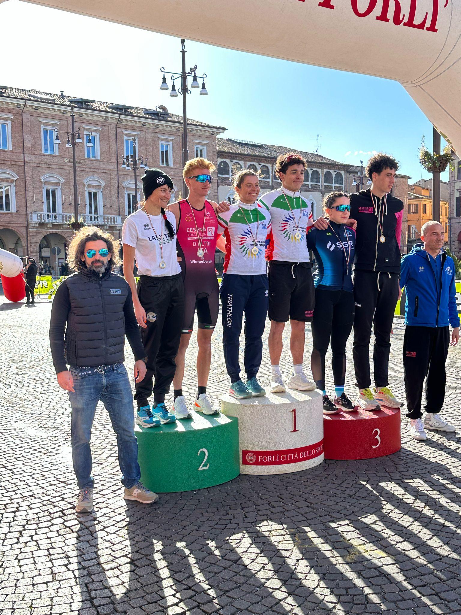 Forli 16-03 - Campionato regionale di Duathlon Sprint e prima tappa del Circuito Regionale Kids
