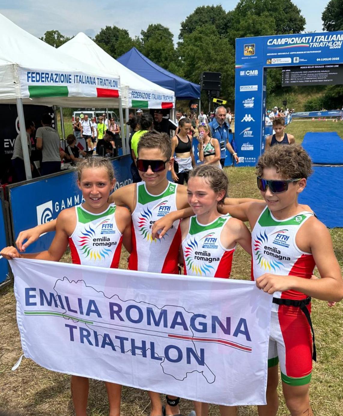 Lovadina, un weekend di emozioni e trionfi per l’Emilia Romagna alla Coppa delle Regioni FITri