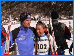 MARC RUHE & MARIANNE VLASVELD Campioni del Mondo di Winter Triathlon 2002