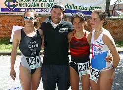A BRUSTOLON  e LANZA il 10° Triathlon Città di Cuneo