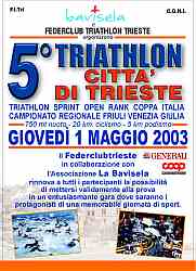 5° Triathlon Città di Trieste