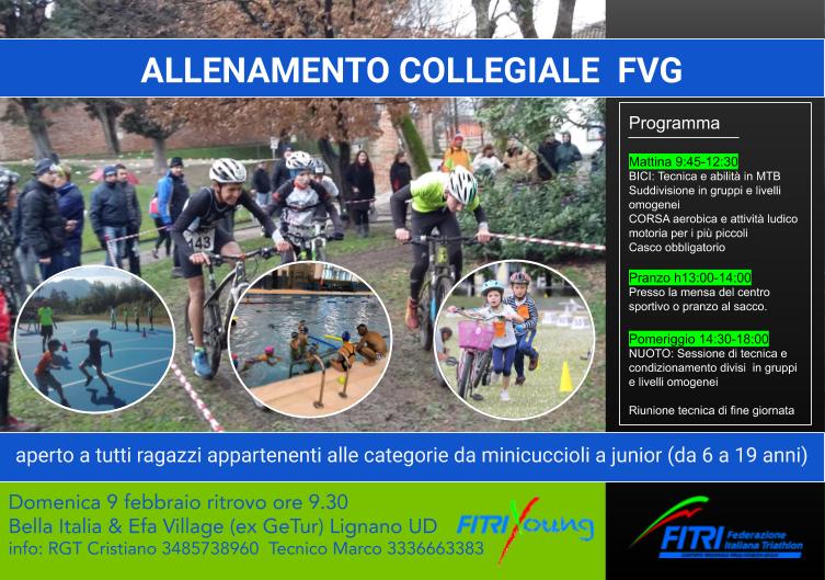 Raduno giovanile Regione FV - domenica 09 febbraio 2020
