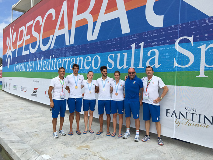 La delegazione italiana a Pescara 2015