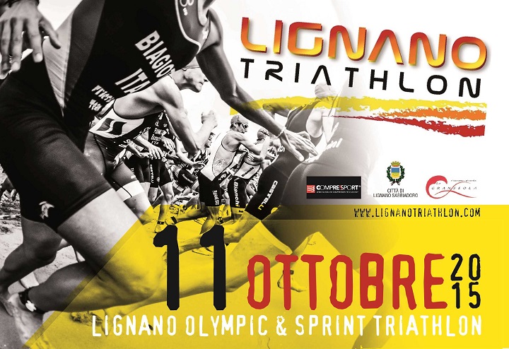 L'11 ottobre a Lignano Sabbiadoro il Triathlon Olimpico e Sprint targato TRIevolution