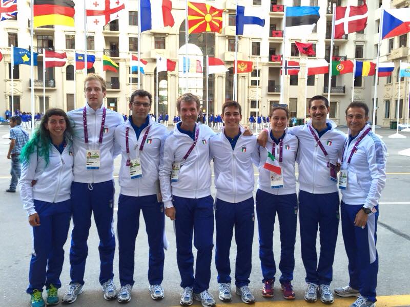 Team Italia a Baku 2015