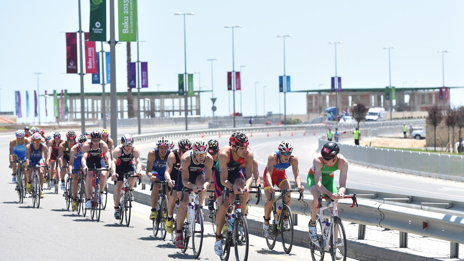 il gruppo nel ciclismo a Baku