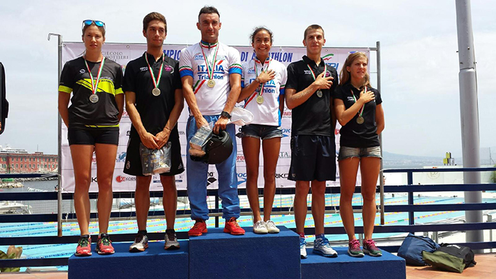 Resoconto dei Tricolori Aquathlon di Napoli: Alessandra Tamburri e Andrea Secchiero Campioni Italiani!