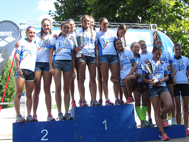 le campionesse coppa crono femminile a squadre