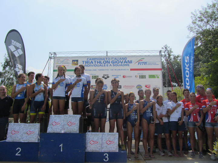 premiazione squadre Junior