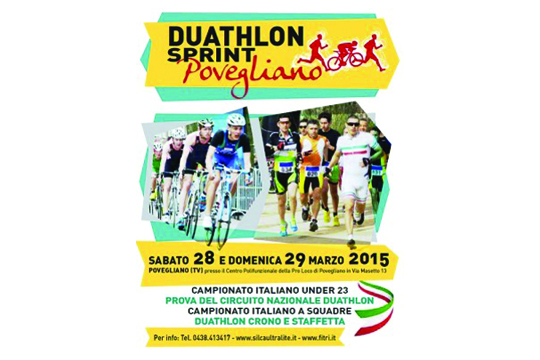 Le start list dei tricolori di duathlon Staffetta, Coppa Crono e Under23: a Povegliano attesi oltre 800 atleti nel week-end