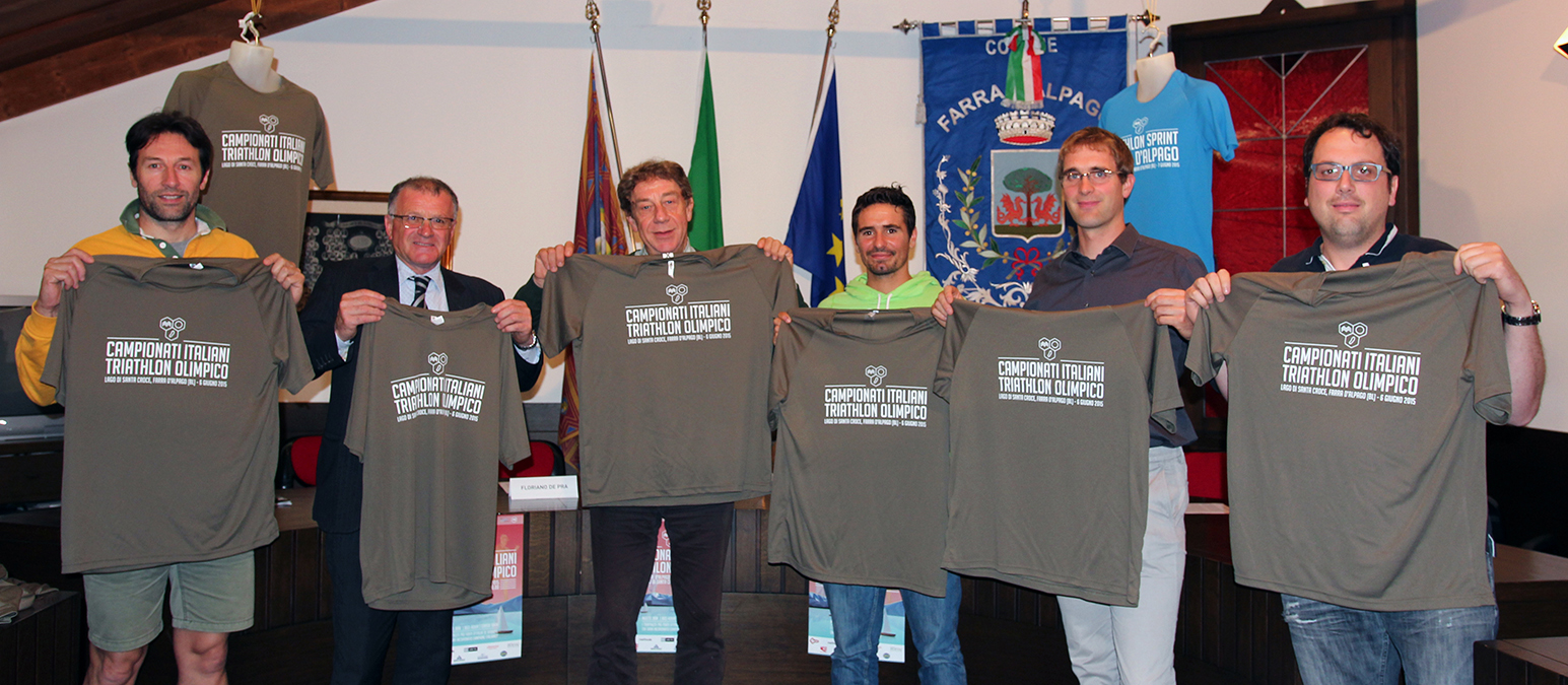 Tricolori di Triathlon olimpico a Farra d’Alpago il sabato 6 giugno , presentata la rassegna