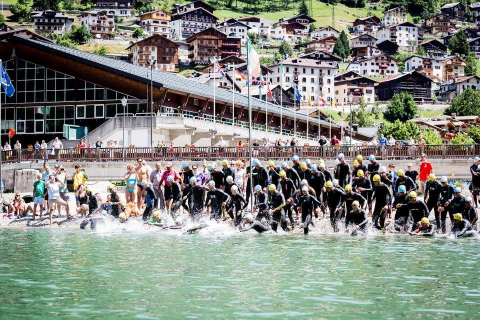 Facchinetti e Ingletto si impongono al Dolomiti Triathlon