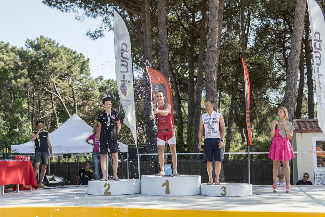 premiazioni uomini sprint