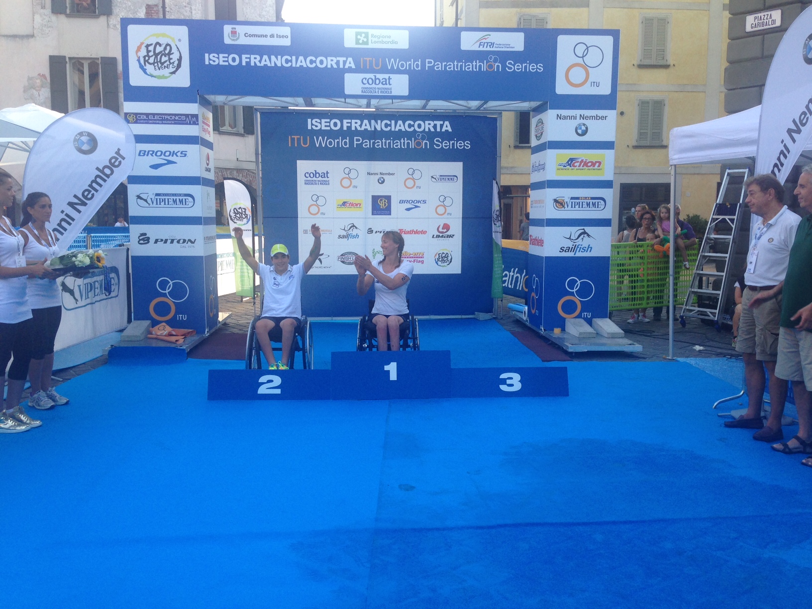 World Paratriathlon Event: 4 scintillanti medaglie azzurre ad Iseo