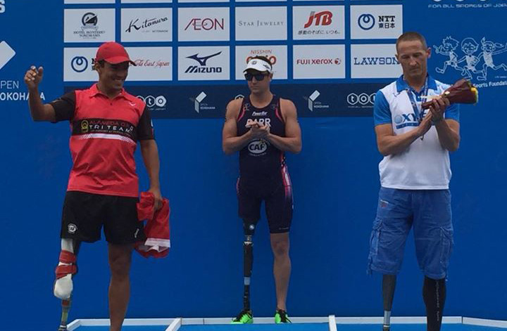 World Paratriathlon Series, exploit Vanerio è Bronzo a Yokohama