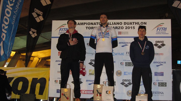 Sara Dossena e Massimo De Ponti campioni italiani di Duathlon Sprint!