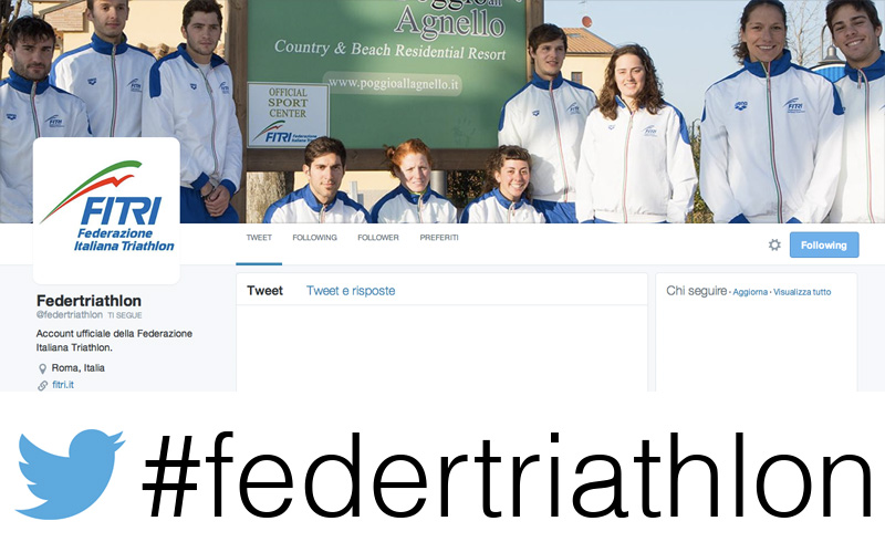 Federtriathlon è su Twitter! 