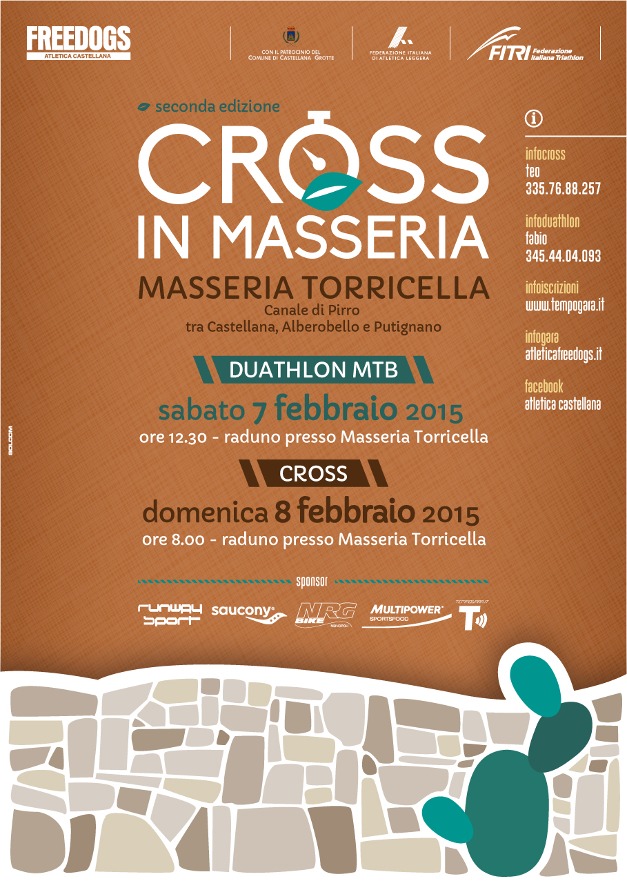 Duathlon in Masseria a Castellana il 7 febbraio