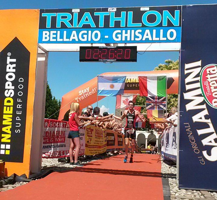 triathlon bellagio ghisello arrivo